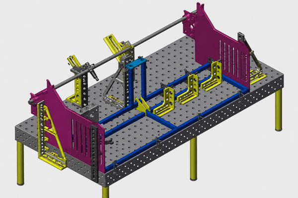 How Can a Modular 3D Welding Table Support Customized Metal Fabrication?